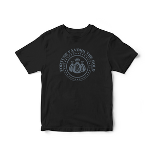 Black Print Men's T-Shirt 